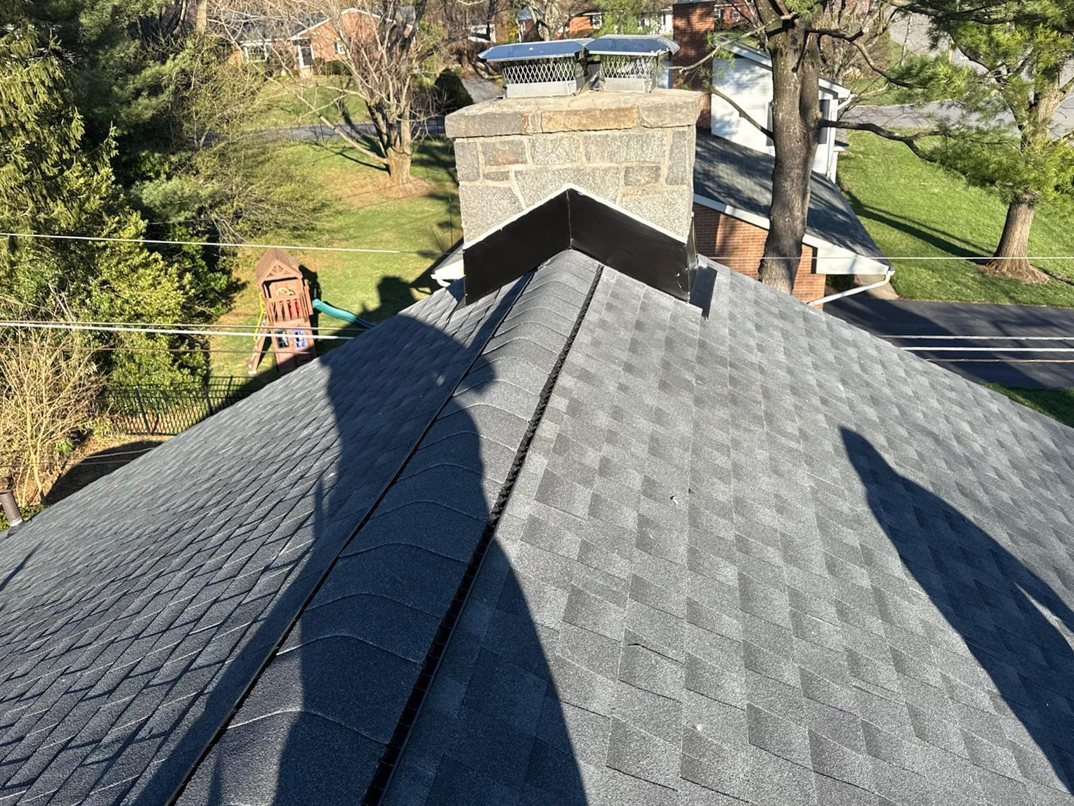 Siding work in progress
